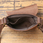 Leather crossbody bag