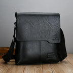 Versatile leather crossbody bag