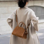 Stylish suede handbag for every outfit