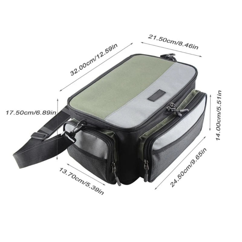 Fishing shoulder bag