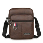 Mini leather crossbody bag