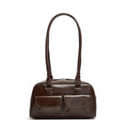 Mini leather shoulder bag