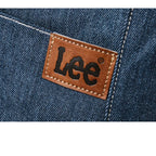 Denim tote bag with embroidery