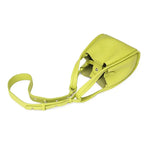 Square leather shoulder bag