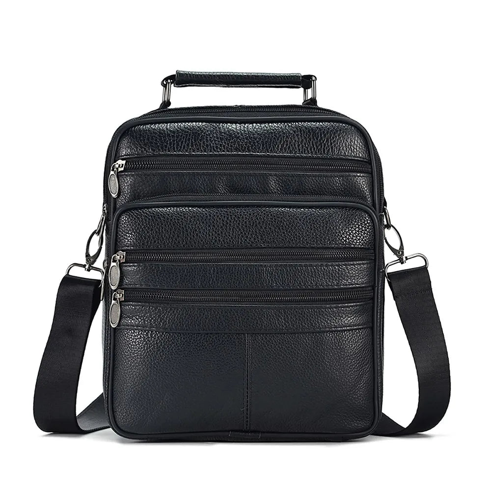 Premium leather sling crossbody bag
