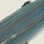Lightweight leather sling bag