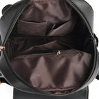 Backpack purse in leather