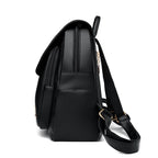 Backpack purse in leather