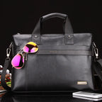 Vintage leather office briefcase