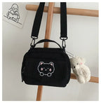 Cute corduroy crossbody bag