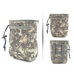 Beige camo belt pouch