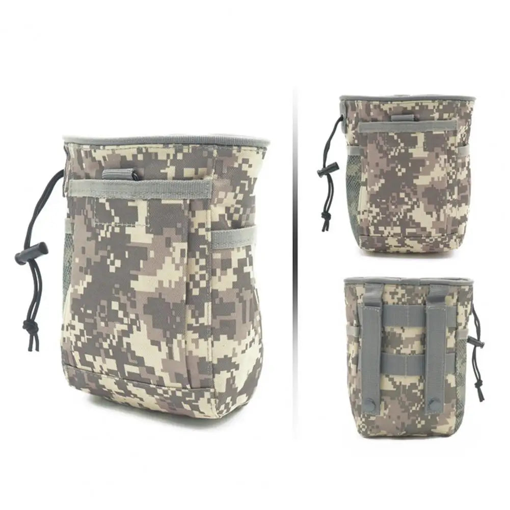 Beige camo belt pouch