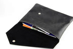 Men's leather clutch bag