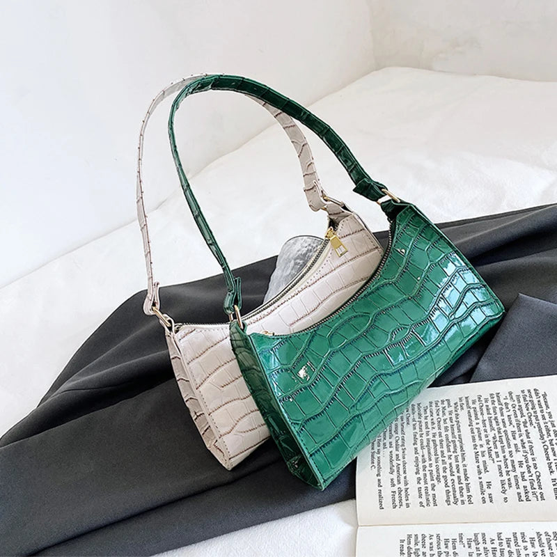 Small leather sling pouch