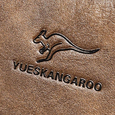 Classic leather briefcase for men