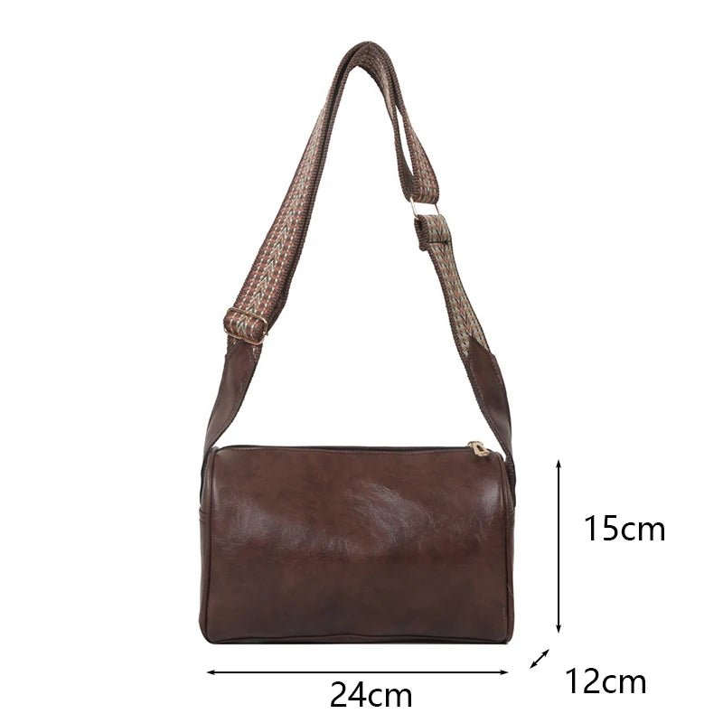 Sleek leather handbag