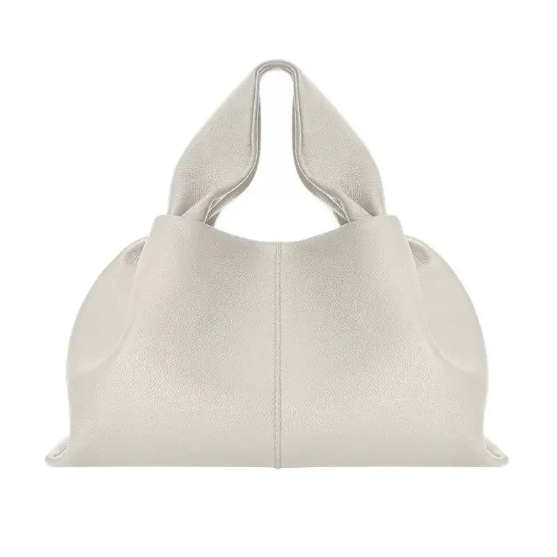 French-inspired leather handbag