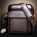 Classic leather crossbody bag