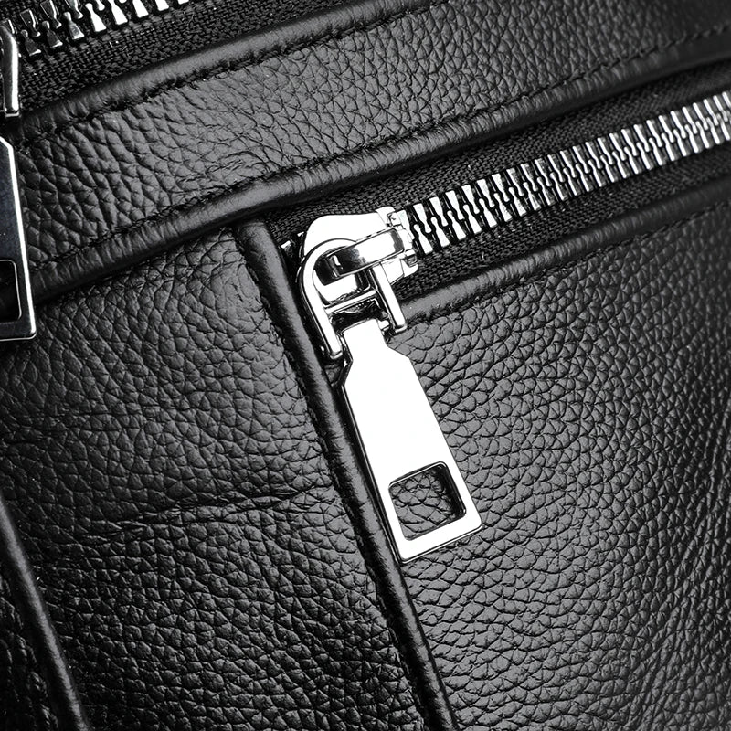 Soft leather crossbody bum bag