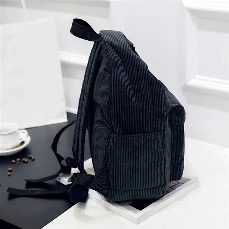 Everyday corduroy backpack