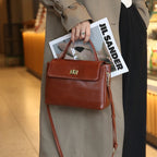 Chic leather crossbody bag for women