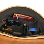 Leather office satchel