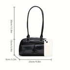 Mini leather shoulder bag