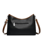 Leather handbag for work, shopping, or travel