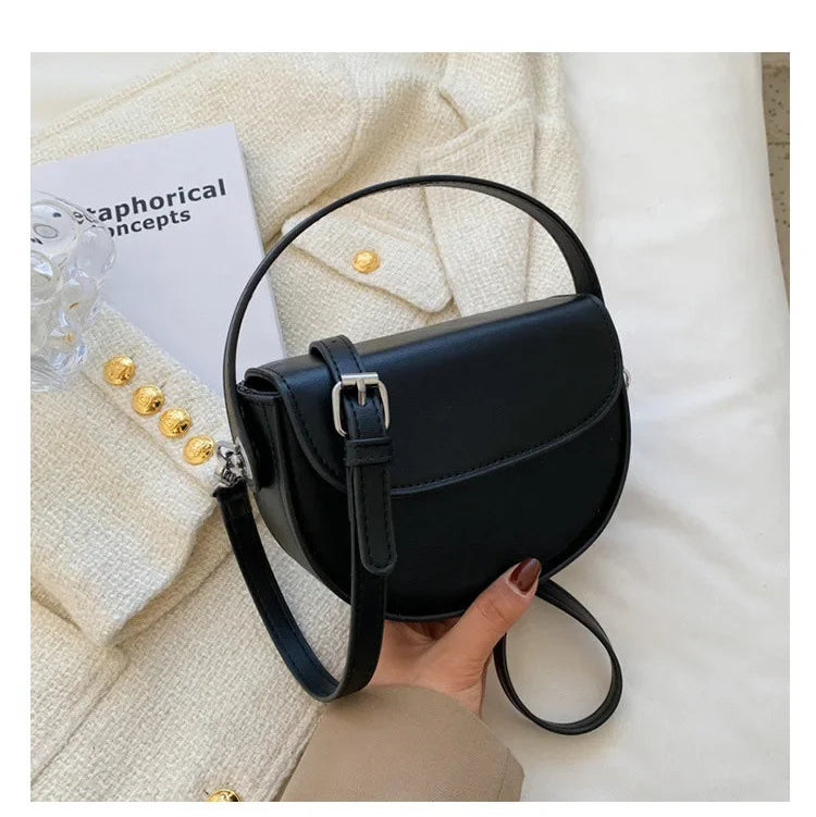Classic leather handbag