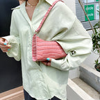 Small leather sling pouch
