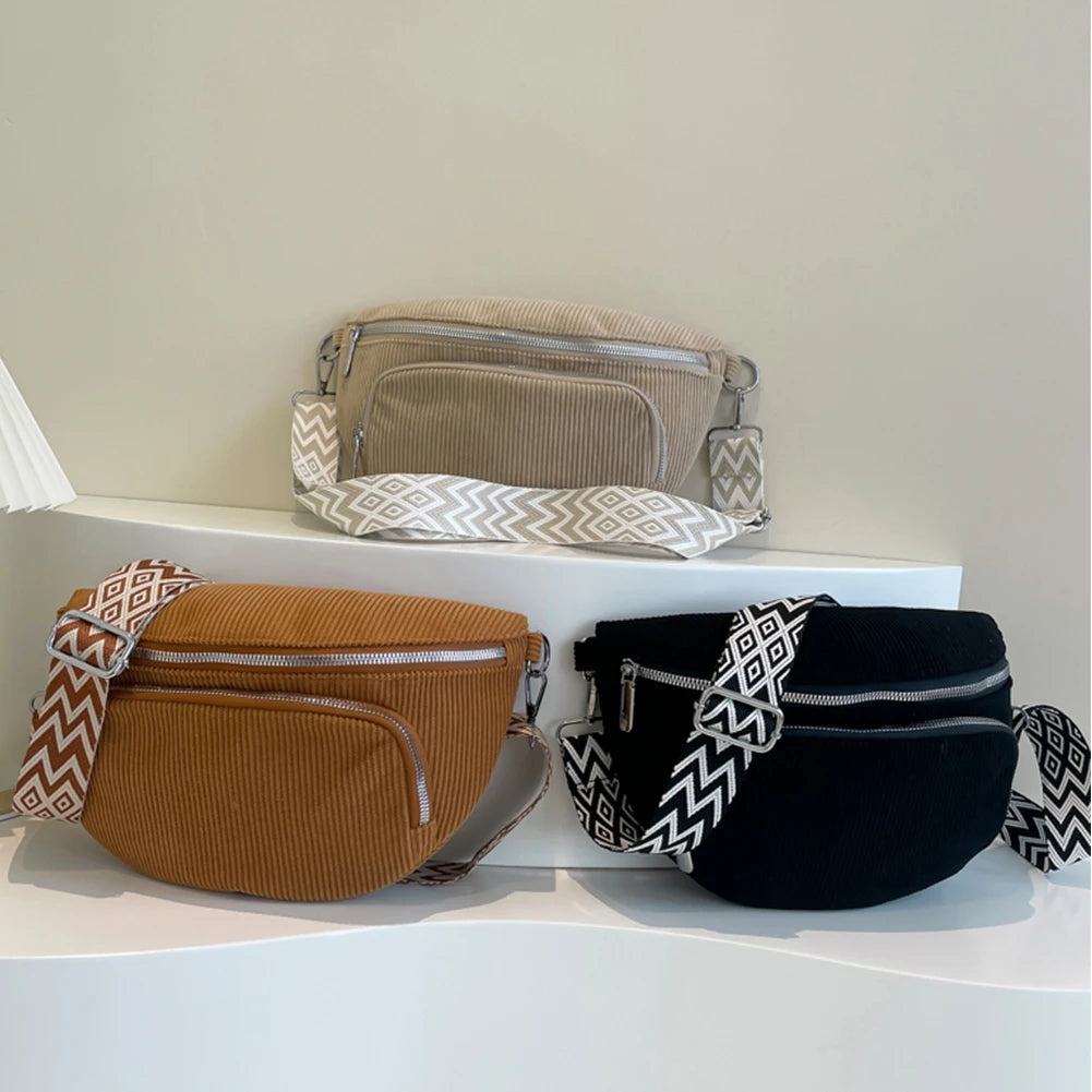 Classic corduroy bum bag
