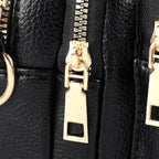 Retro leather shoulder purse