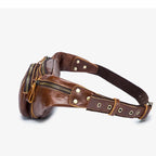 Lightweight leather waist sling