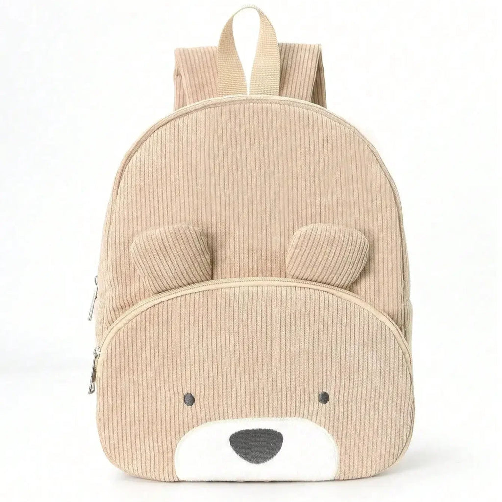Cute corduroy backpack