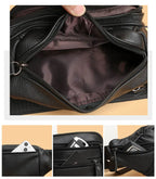 Smooth leather belt pouch