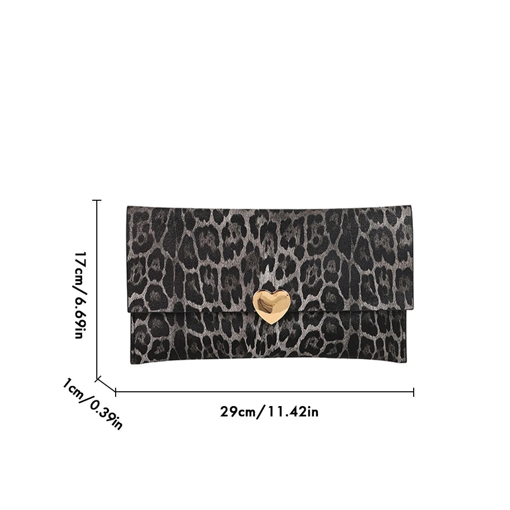 Women leather clutch