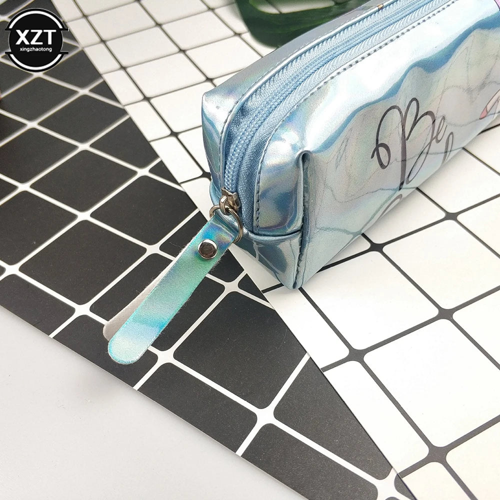 "Be cool" unicorn pencil case for kids
