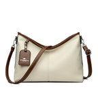 Leather handbag for work, shopping, or travel