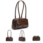 Mini leather shoulder bag