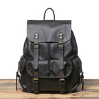 Vintage brown leather rucksack