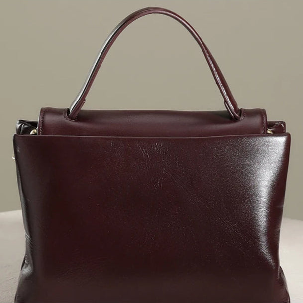 Chic leather crossbody bag for women