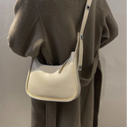 Soft leather shoulder bag