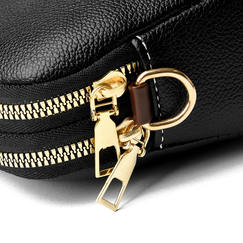Everyday leather crossbody bag