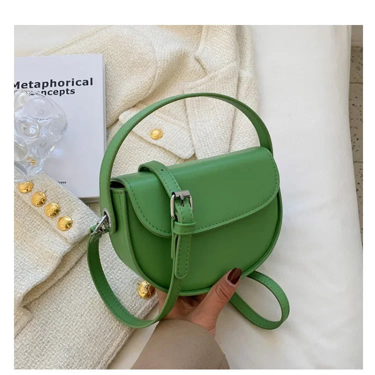 Classic leather handbag