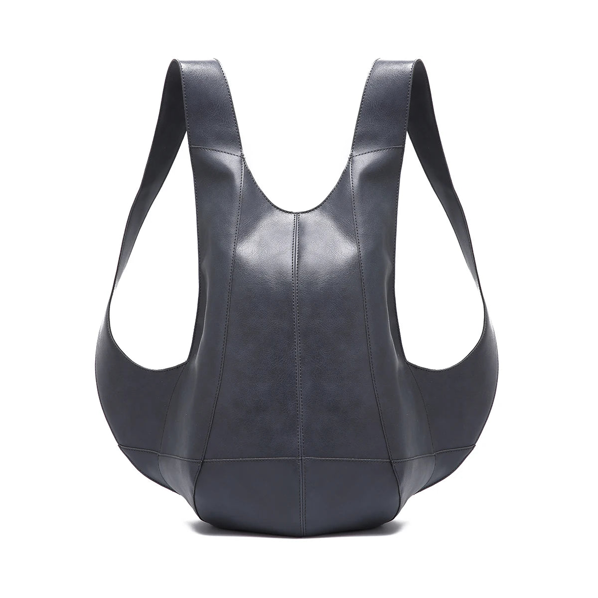 Anti-theft leather backpack