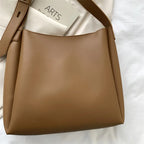 Elegant women's leather tote bag