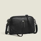 Lightweight leather sling bag