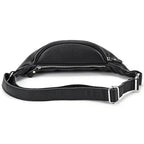 Retro leather belt bag