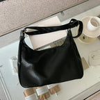Large leather hobo bag