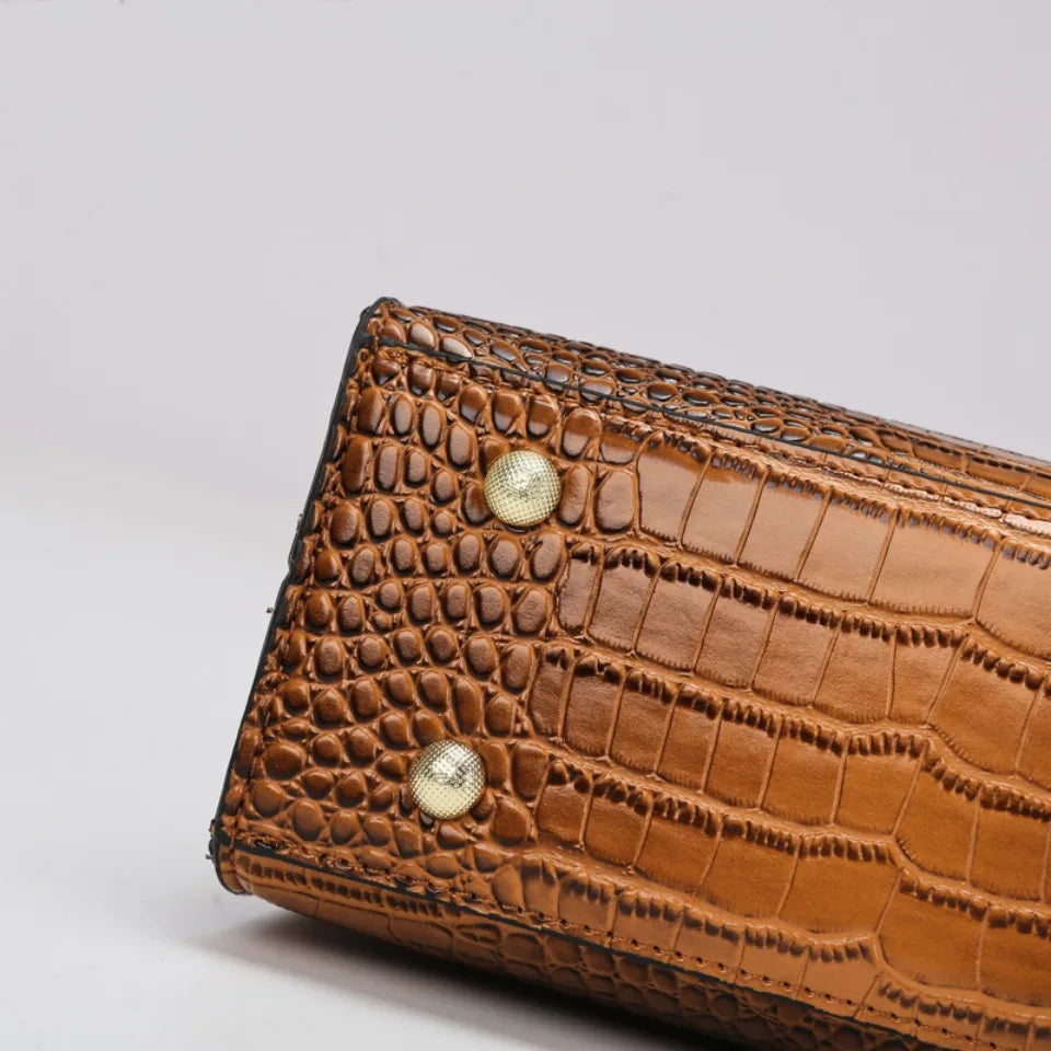Leather handbag